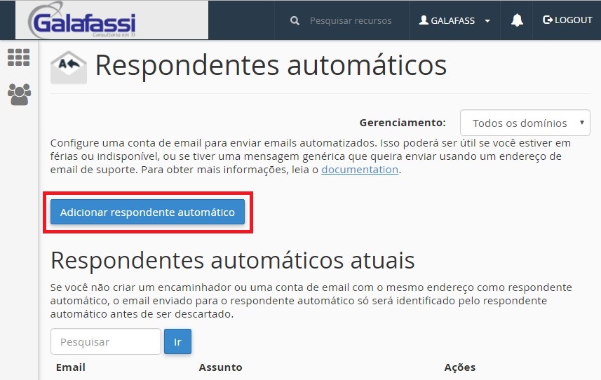 Resposta automática Email provedor Uol Host 