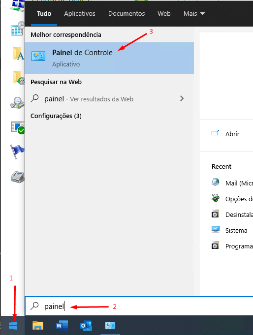 Configurar E-mails POP3 no Outlook - Base de Conhecimento